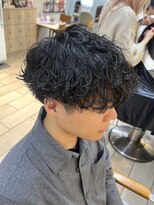 テトラ バイ ネオリーブ 横浜西口店(tetra by neolive)&nbsp;刈り上げマッシュ　波巻きパーマ　横浜　横浜駅