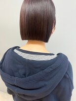 オズ 郡山桑野店(OZ)&nbsp;イメチェンハッシュカットフルバング似合わせレッドブラウン