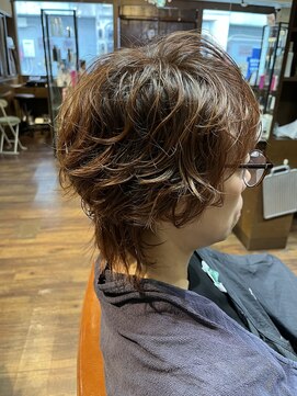 ランソ(RUNSO) 大人ショートウルフ