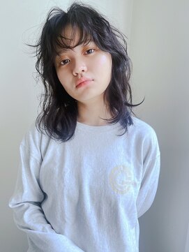 プフ 伏見(puf) [puf 伏見/丸の内/栄/名古屋]ふわふわパーマミディアム★鳥山