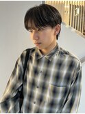 シースルーマッシュ 韓国ヘア ニュアンスパーマ
