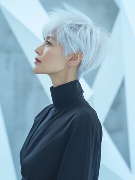 アルトリスト(Altruist Aging×HAIR&SPA) ☆イメチェンピンクベージュアンブレラカラー前髪クールショート