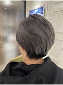 シルバヘアー×マッシュ
