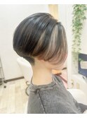 《リップソウル》前下がりショート☆フェイスフレーミングカラー