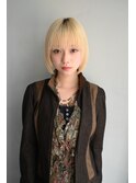 小顔/ネビージュ/ボブルフ/黒髪/ワンレン/田町芝浦