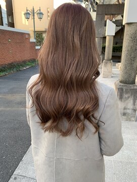 ストック(stock) シフォンベージュ