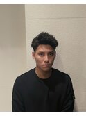 短髪ツイストパーマ