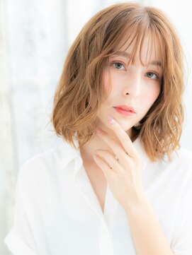 アン 武蔵小杉(un) 武蔵小杉/髪質改善/ハイトーンカラー☆ウェーブミディアムd