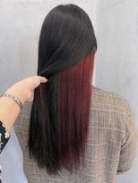 ロンドジェネルーズ 柏(Lond generous)&nbsp;韓国柏顔周り縮毛矯正髪質改善レイヤー前髪カット韓国風ヘアボブ