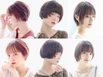 ヘアリゾート バレンタイン(hair+resort valentine)の写真/【口コミ多数☆女性stylistが多い】大人可愛いショートが叶う♪伸びてもキレイなフォルムが続くカット!