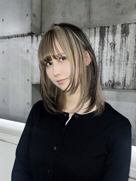 ゲーム 渋谷店(GAME) ホワイトグレージュ/デジタルパーマ/チェリーブラウン/渋谷