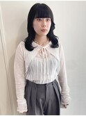 【MIO】ネイビーブラック×韓国風