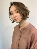 くびれボブ×抜け感おしゃれボブ♪