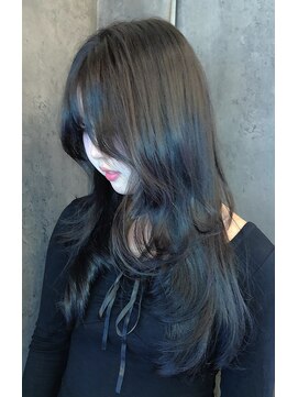シエル 青森店(CIEL) 暗髪で抜け感カラー