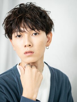 モッズヘア メン 南越谷南口店(mod's hair men) 20代30代アースカラー無造作ツーブロックマッシュパーマH南越谷