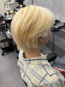 エクファフォーメン(EX-FA FOR MEN) MEN’S HAIR/ブルーブラック/フェザーパーマ/瀬田