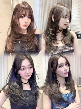 リリー(Lilley) 天神/ナチュラル縮毛矯正/韓国ヘア/ヨシンモリ/レイヤーカット