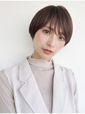 丸みコンパクトショート×ナチュラルハイライト小顔くびれp大宮
