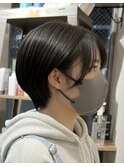 艶髪ショートスタイル
