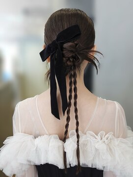 アトロ(Atoro) 梅田/レイヤー/ボブ/暗めカラー/グレージュ/ニュアンスカラー