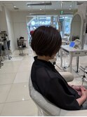 白髪ぼかしハイライト縮毛矯正ダブルカラー髪質改善30代40代50代