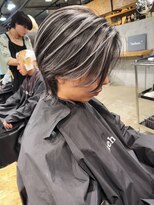 ネハス ナガオカ(nehus.nagaoka)&nbsp;バレイヤージュ/スペインカール//フェザーパーマ/