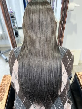 ニフティ(NIFTY) オリーブグレージュ/ブリーチなし/オリーブ/熊本