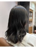 イグレック 庄内本店(igrek) ◆ツヤカラー×ゆる巻ミディアムヘア◆
