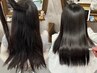 【Runa限定◎】髪質改善ストレート+バイカルテトリートメント￥11.000