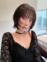 ヴィヴィー 青山表参道店(ViVIE)&nbsp;小顔見えショート/透明感カラー