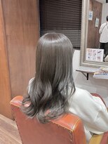 ヘアメイク アンフィ(amphi)&nbsp;暗髪グレージュ ..~*＊.