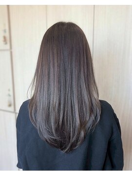 リエットヘアー 西尾市杢左店(Lie-et. hair) 【西尾市】ツヤ感たっぷりの柔らか レイヤーロング