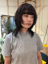 サン(SAN)&nbsp;秋のレッドブラウン/ウルフカット