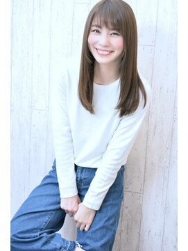 サフィール(Saphir) Saphir☆マーメイドアッシュ斜めバング「似合わせカット」