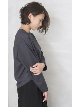 ソルト(Salt) 大名<Salt>小顔になれる大人パーマボブ×プラチナアッシュ2