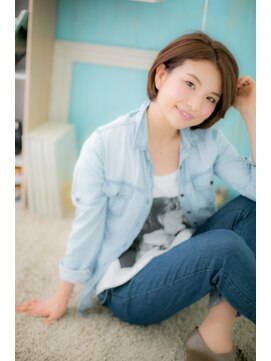 ミック 日暮里店(miq) スッキリシルエットで魅せる！大人クールボブ