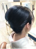 夜会巻きヘアセット