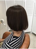 ナチュラルストレートボブ