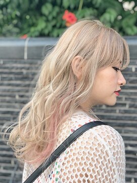 スティル ヘアアンドアイラッシュ(STILL hair&eyelash) 【STILLが叶える‥】外国人風パールホワイト×ベイビーピンク