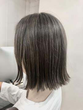 ナンバースリー 溝の口店(Number Three) きりっぱなしボブ【N°3hair lounge溝の口店】
