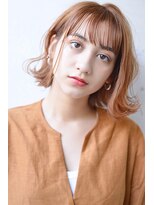 ロロ(ro-ro)&nbsp;plumyイルミナx外ハネボブxアッシュブラウンxネオウルフ