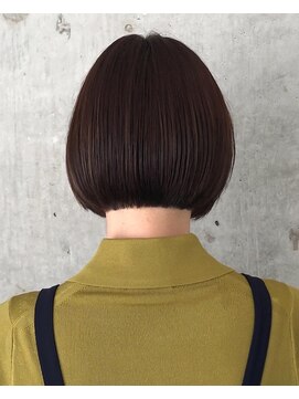 サクラ オモテサンドウ(SAKURA) 切りっぱなしボブ×ココアブラウン《表参道/外苑前》