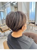小顔補正立体カット