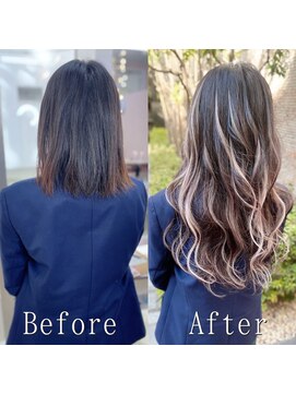 あるじゃんすー 池袋店 ホワイトメッシュ#シールエクステ#大人かわいい#韓国#美髪#池袋