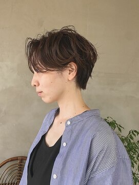 オルティ(OLTI) 《OLTI》ハンサムショートパーマ×耳かけ