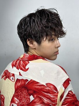 プレミアムバーバー 原宿店(PREMIUM BARBER produce by HIRO GINZA) 波巻き/マッシュパーマ/ウルフ/フェード/東感