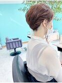 ショートのアップスタイル