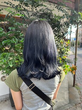 ヘアーラボ ハチ(HAIR LABO HACHI) ブルーカラー
