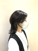 メゾンブラン アヴェダ(Maison Blanc AVEDA) ウルフカット ウルフレイヤー イヤリングカラー シルバー