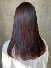 セル(CELL) 似合わせカット　髪質改善　ストレート　ナチュラルブラウン